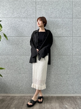 「CODE A（コードエー）のアイテム」を使った、haruna (CODE A)さん（レディース・164cm）の春コーディネート