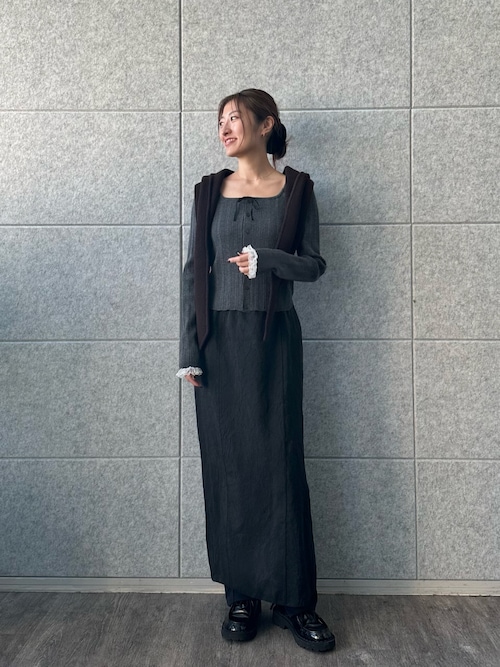 セール】lace frill cardigan（カーディガン/ボレロ）｜CODE A（コード