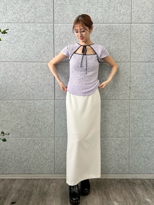 ☆韓国の人気☆【Ader Error】☆Skirt Product. 72☆スカート☆ セール】sensual satin skirt（スカート）｜CODE A（コードエー