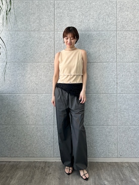 「CODE A（コードエー）のアイテム」を使った、haruna (CODE A)さん（レディース・164cm）の春コーディネート
