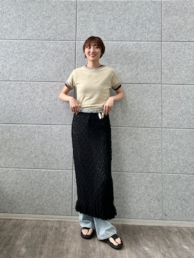 「CODE A（コードエー）のアイテム」を使った、haruna (CODE A)さん（レディース・164cm）の春コーディネート