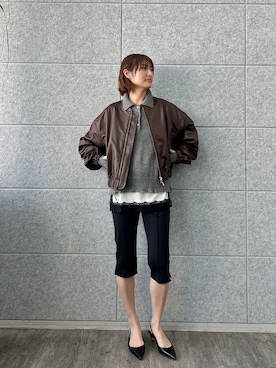 「CODE A（コードエー）のアイテム」を使った、haruna (CODE A)さん（レディース・164cm）の秋コーディネート