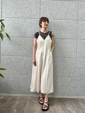 「CODE A（コードエー）のアイテム（ワンピース/ドレス）」を使った、haruna (CODE A)さん（レディース・164cm）の春コーディネート