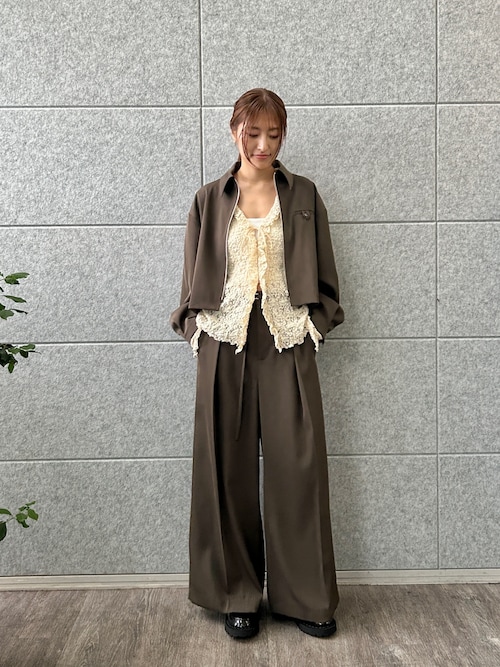 fluffy lace blouse（シャツ/ブラウス）｜CODE A（コードエー）の