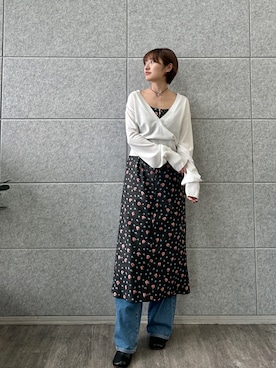 「CODE A（コードエー）のアイテム」を使った、haruna (CODE A)さん（レディース・164cm）の春コーディネート