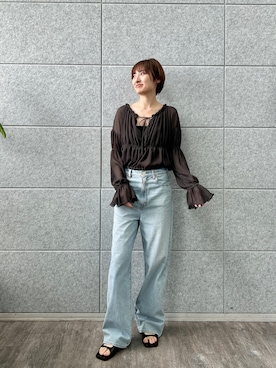 「CODE A（コードエー）のアイテム」を使った、haruna (CODE A)さん（レディース・164cm）の春コーディネート