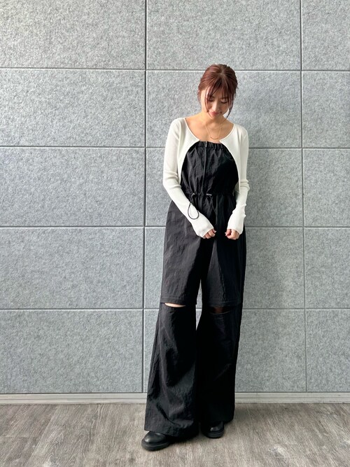 CODE A サロペット オーバーオール nylon utility all−in−one 