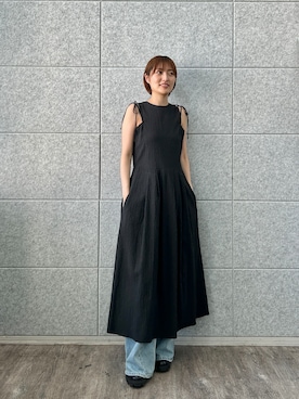「CODE A（コードエー）のアイテム（ワンピース/ドレス）」を使った、haruna (CODE A)さん（レディース・164cm）の夏コーディネート