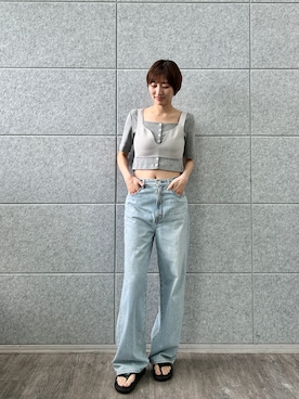 「CODE A（コードエー）のアイテム」を使った、haruna (CODE A)さん（レディース・164cm）の春コーディネート