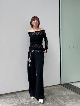 「CODE A（コードエー）のアイテム（トップス）」を使った、haruna (CODE A)さん（レディース・164cm）の秋コーディネート
