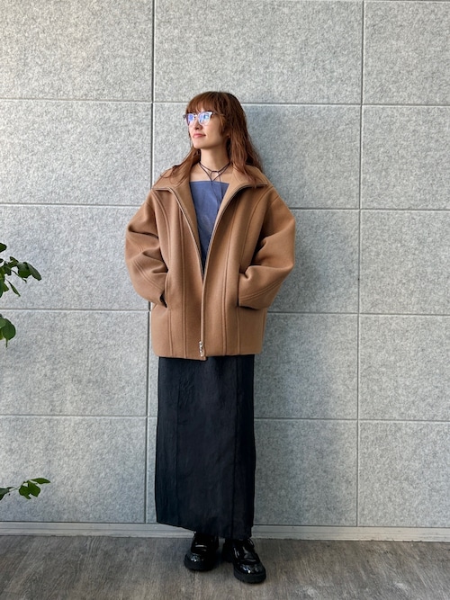 セール】velour square puff top（Tシャツ/カットソー）｜CODE A