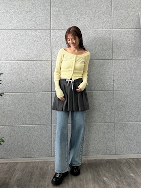 haruna (CODE A)さん（骨格ウェーブ・レディース・164cm）の秋コーディネート