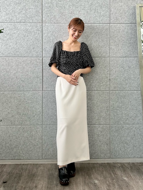 スカート SATIN SKIRT セール】sensual satin skirt（スカート）｜CODE A（コードエー