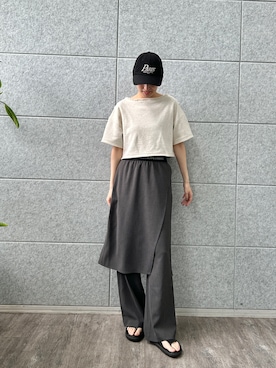 「CODE A（コードエー）のアイテム」を使った、haruna (CODE A)さん（レディース・164cm）の春コーディネート