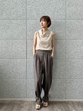 「PROTAGONISTA（プロタゴニスタ）のアイテム」を使った、haruna (CODE A)さん（レディース・164cm）の夏コーディネート