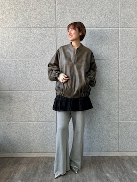 「CODE A（コードエー）のアイテム（ジャケット/アウター）」を使った、haruna (CODE A)さん（レディース・164cm）の春コーディネート