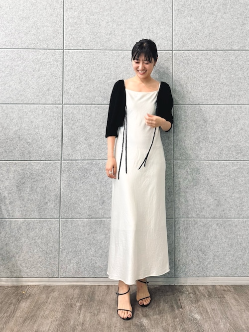 カーディガン carl yarn 2way short cardigan レディース carl yarn 2way short cardigan（カーディガン/ボレロ） | CODE