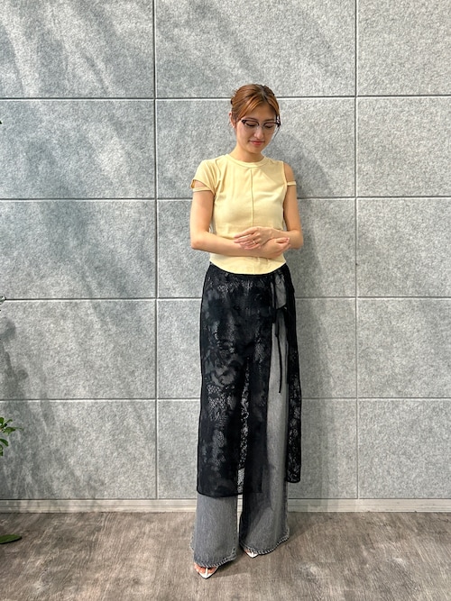 スカート garden lace wrap skirt/CODEA garden lace wrap skirt（マキシ・ロングスカート） | CODE A