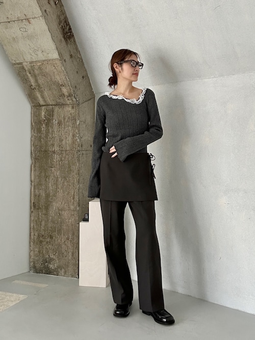 CODE A パンツ layered skirt pants レディース : ZOZOTOWN Yahoo!店