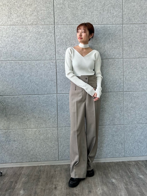 ニットボアコート allureville｜片畦ニットコート | Rakuten Fashion(楽天