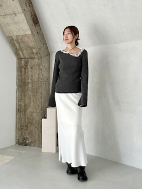 haruna (CODE A)さん（レディース・164cm）の秋コーディネート