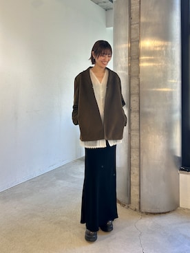 「CODE A（コードエー）のアイテム（テーラードジャケット）」を使った、haruna (CODE A)さん（レディース・164cm）の夏コーディネート