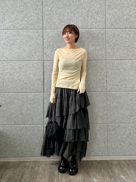 「CODE A（コードエー）のアイテム」を使った、haruna (CODE A)さん（レディース・164cm）の春コーディネート