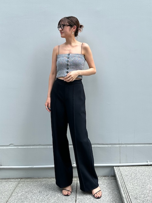ニット セーター lame knit bustier レディース lame knit bustier（ニット/セーター） | CODE A（コードエー