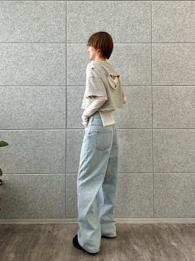 「CODE A（コードエー）のアイテム」を使った、haruna (CODE A)さん（レディース・164cm）の春コーディネート