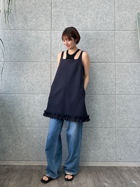 「CODE A（コードエー）のアイテム」を使った、haruna (CODE A)さん（レディース・164cm）の春コーディネート