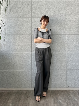 「CODE A（コードエー）のアイテム」を使った、haruna (CODE A)さん（レディース・164cm）の春コーディネート