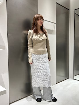 「アイテム（ワンピース）」を使った、haruna (CODE A)さん（レディース・164cm）の冬コーディネート