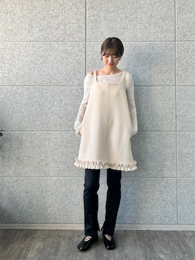 「CODE A（コードエー）のアイテム」を使った、haruna (CODE A)さん（レディース・164cm）の春コーディネート