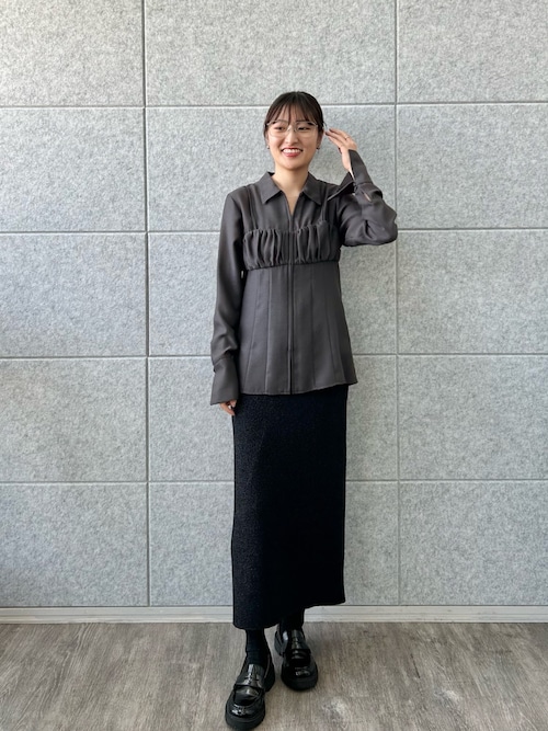 ブラウス wool blend viyella slim fit shirts wool blend viyella slim fit shirts（シャツ/ブラウス）｜CODE