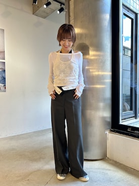 「シンプル・ベーシック」｜haruna (CODE A)さん（レディース・164cm）の秋コーディネート