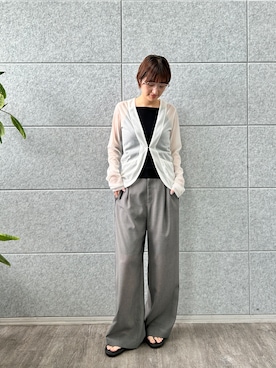 「CODE A（コードエー）のアイテム」を使った、haruna (CODE A)さん（レディース・164cm）の春コーディネート