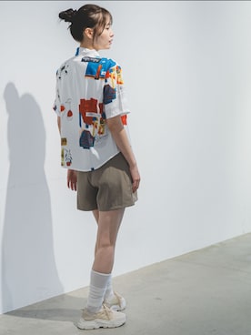 「さらっと晴れやかスナップ」｜madrepadreさん（レディース・167cm）の夏コーディネート