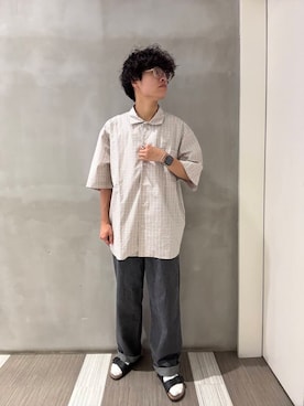 「DANTON」｜lucasguitarさん（メンズ・160cm）の夏コーディネート