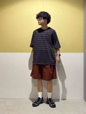 「FORK&SPOON（フォークアンドスプーン）のアイテム」を使った、いくたさん（メンズ・160cm）の夏コーディネート