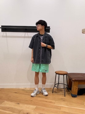 「リアルバイ」｜lucasguitarさん（メンズ・160cm）の夏コーディネート