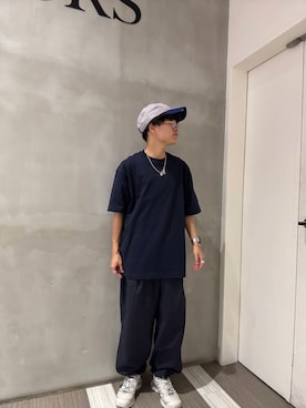 「アイテム（その他パンツ）」を使った、lucasguitarさん（メンズ・160cm）の夏コーディネート