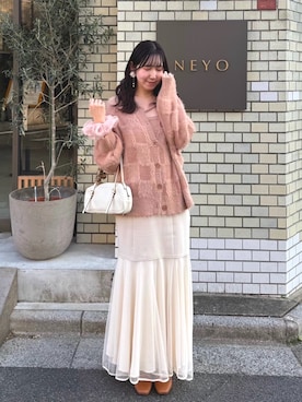 「Louere（ルエレ）のアイテム」を使った、shiroさん（レディース・164cm）の春コーディネート