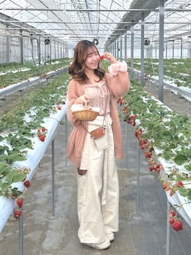 「CELINE（セリーヌ）のアイテム（バッグ）」を使った、shiroさん（レディース・164cm）の春コーディネート