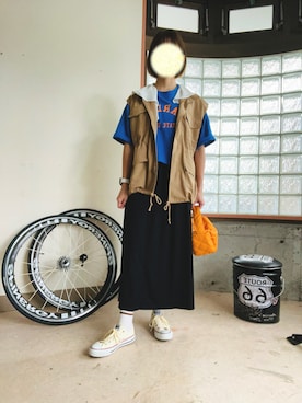 「LAKOLE（ラコレ）のアイテム（レッグウェア）」を使った、happyclosetさん（レディース・162cm）の夏コーディネート