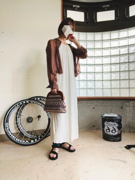 「Teva（テバ）のTeva　ORIGINAL UNIVERSAL（サンダル）」を使った、happyclosetさん（レディース・162cm）の夏コーディネート