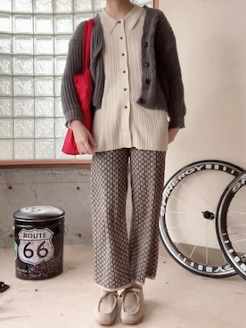 happyclosetさん（レディース・162cm）の冬コーディネート