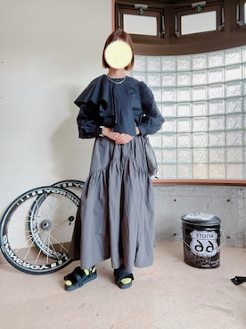 「Luxe brille（リュクスブリエ）のアイテム」を使った、happyclosetさん（レディース・162cm）の秋コーディネート