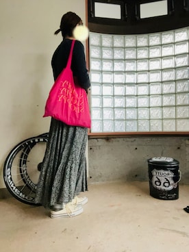 「Monocoro toppi（モノコロトッピ）のアイテム」を使った、happyclosetさん（レディース・162cm）の秋コーディネート