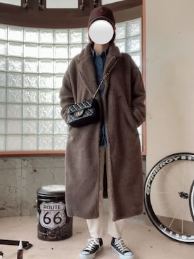 happyclosetさん（レディース・162cm）の冬コーディネート