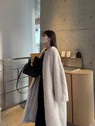 CLANE（クラネ）の「【CLANE/クラネ】MIX FUR COCOON COAT